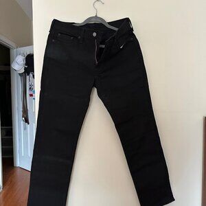 Levi's 514 Straight Fit Men's Jeans - 30x30 Black